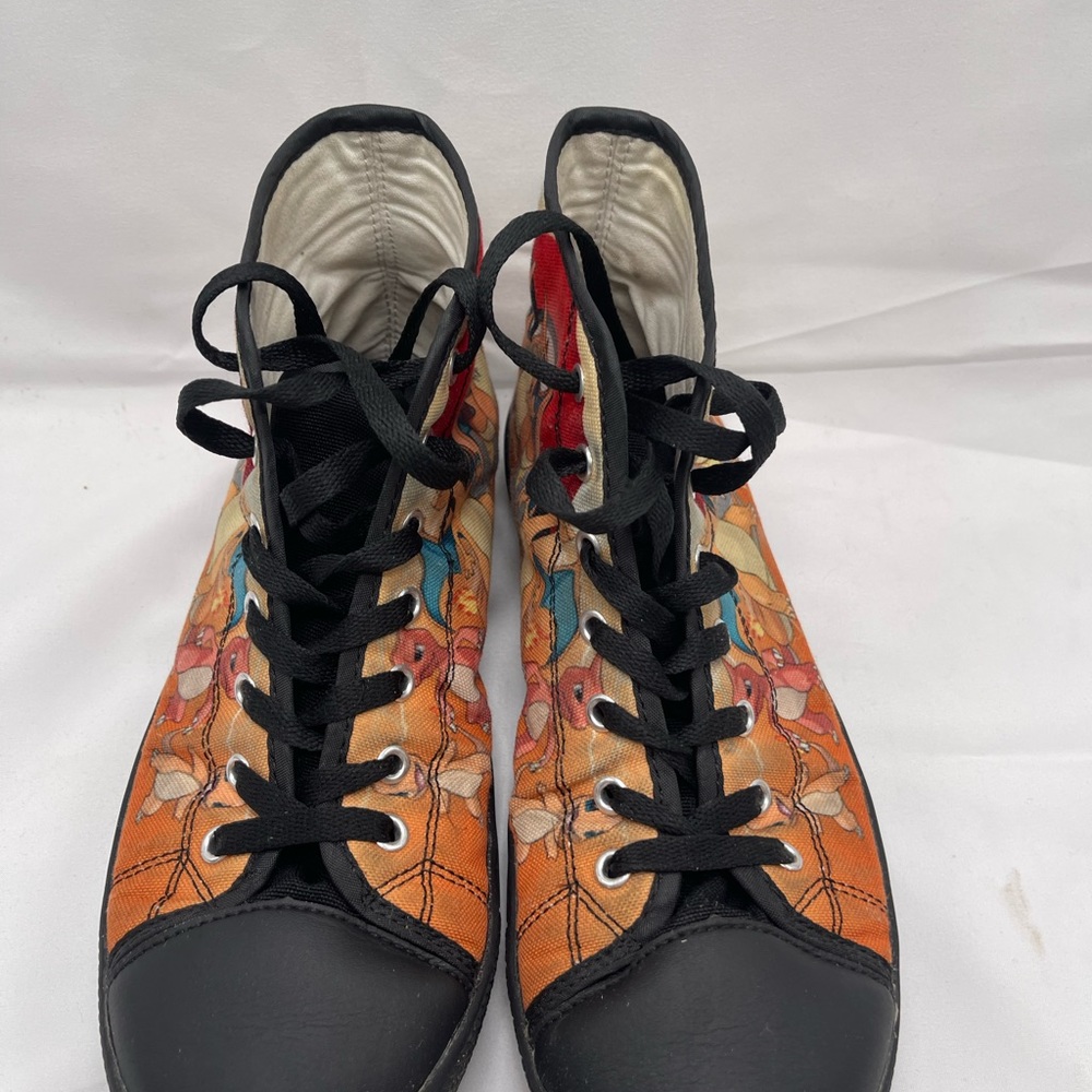 Charizard Evolution Canvas High Tops. Size Mens 6… - image 6